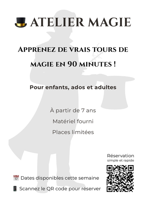 atelier magie sylvio affiche pla
